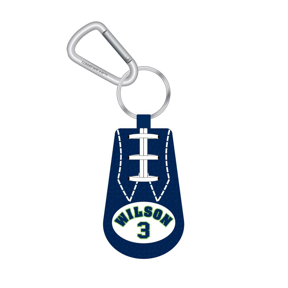 GameWear NFL Seattle Seahawks Russell Wilson Key Chain