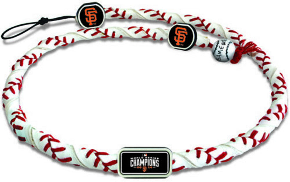 Gamewear Frozen Rope Necklace - MLB 2014 World Series Champion San Francisco Giants