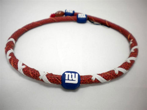 New York Giants Classic NFL Spiral Football Necklace