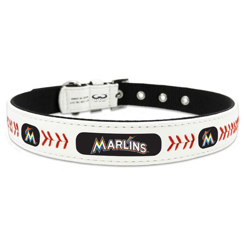 Gamewear Medium Pet Collar - Miami Marlins