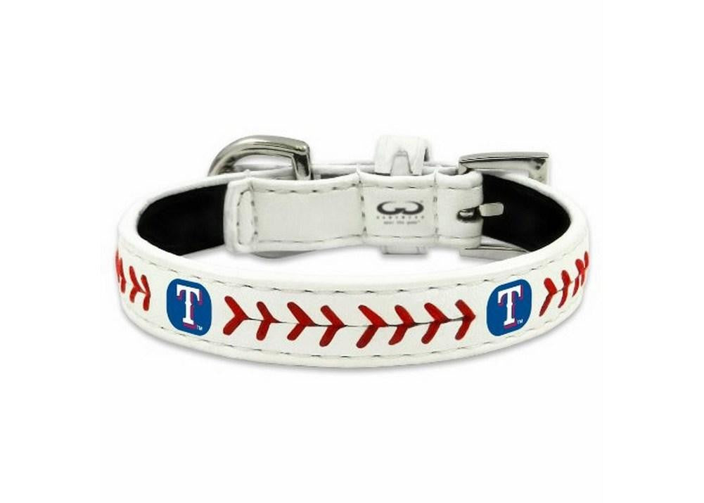 Gamewear Medium Pet Collar - Texas Rangers