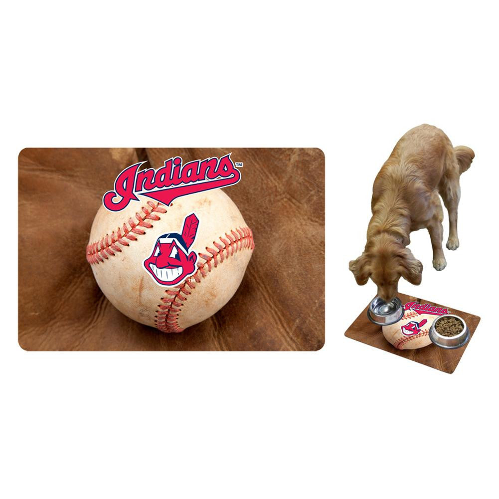 Gamewear Large Pet Mat MLB Cleveland Indians