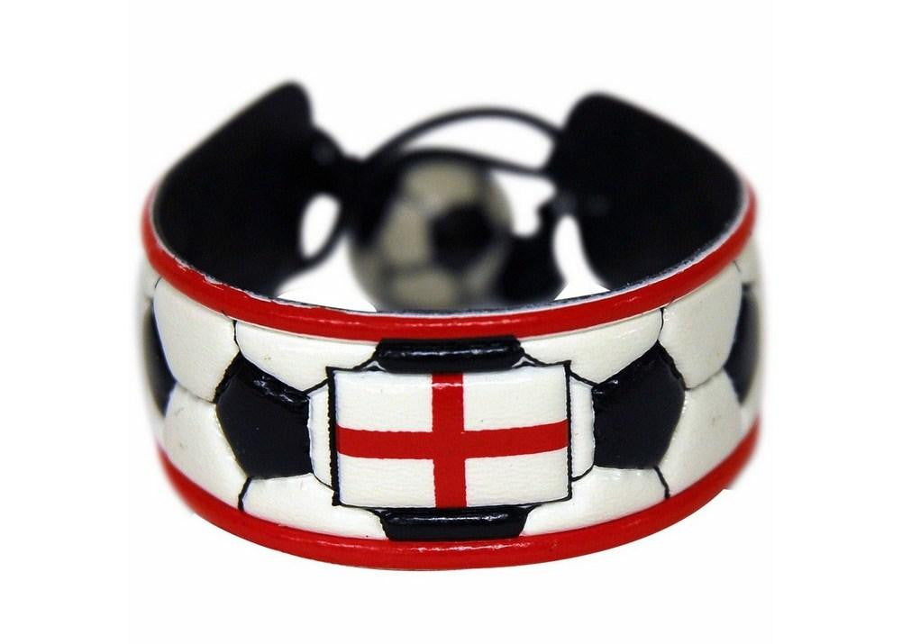 English Flag Classic Soccer Bracelet