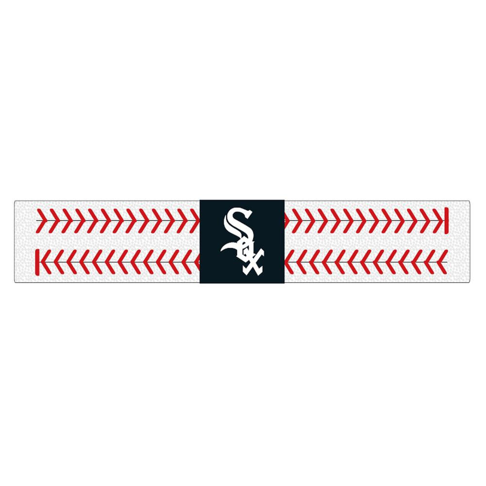 Gamewear 2 Seamer Leather Wristband - Chicago White Sox