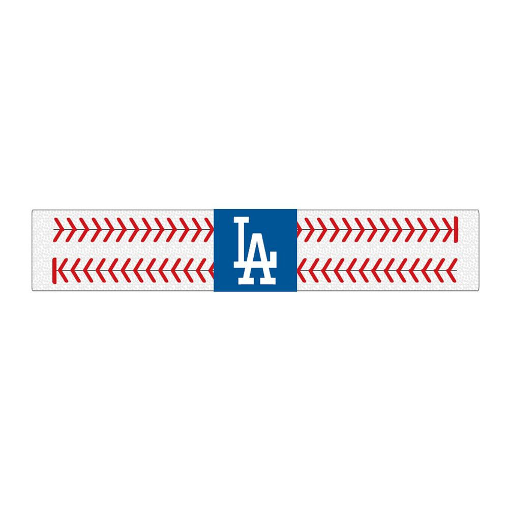 Gamewear 2 Seamer Leather Wristband - Los Angeles Dodgers