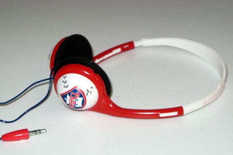 HP MLB Philadelphia Phillies Logo Baseball Over the Head Headphones