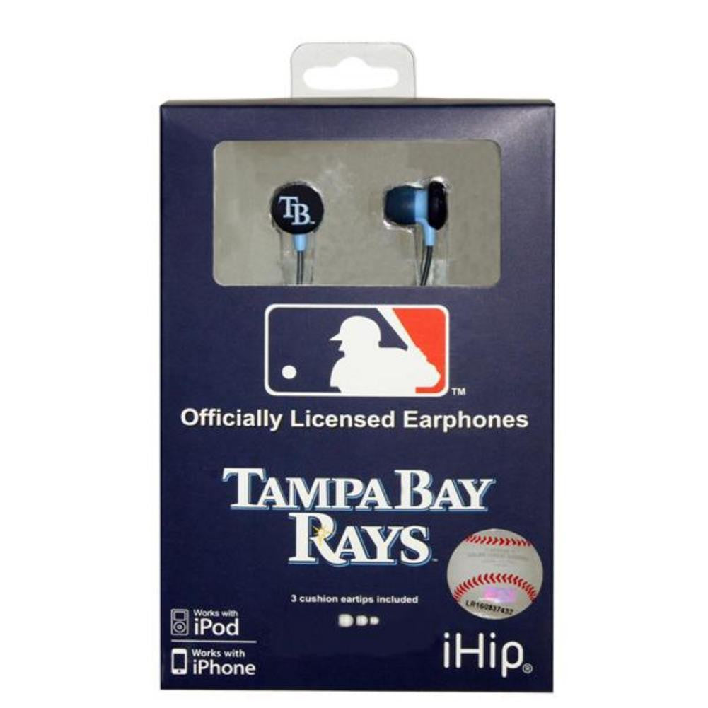 Ihip Logo Earbuds - Tampa Bay Rays