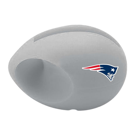 IHip Silicone Egg Speaker and Amp with Stand - New England Patriots