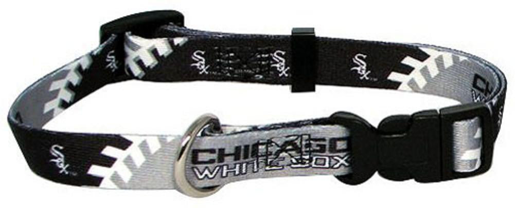 Hunter MFG Chicago White Sox Dog Collar  Large