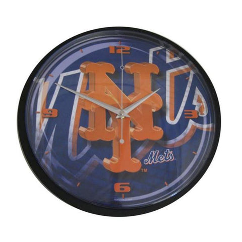 Hunter 12" Round Wall Clock-  New York Mets