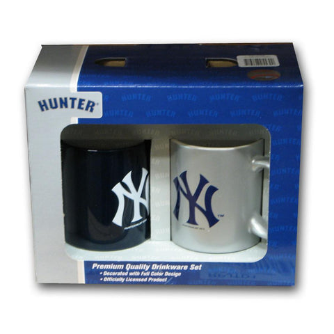 Hunter 2 Pack Coffee Mug - New York Yankees