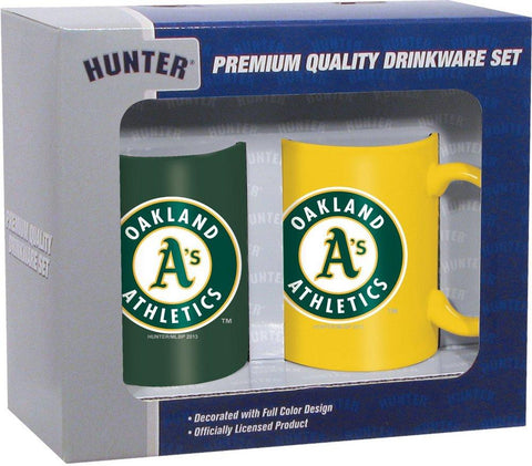 Hunter MLB Oakland Athletics 2-Pack Coffee Mug