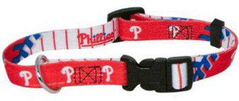 MLB Philadelphia Phillies Medium Dog Collar