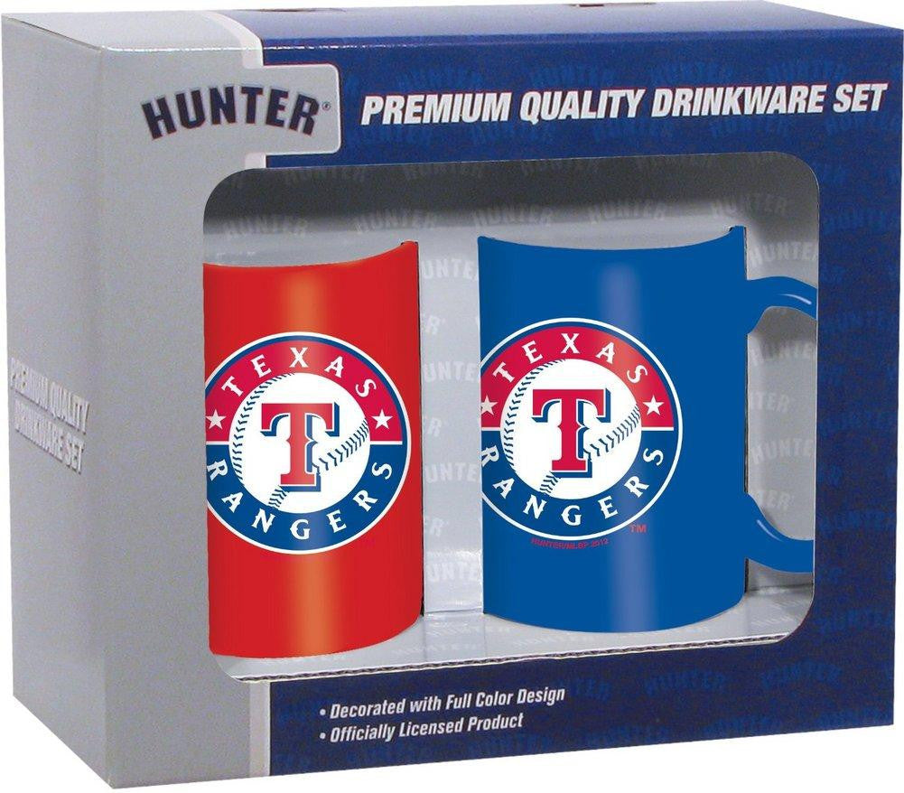 Hunter MLB Texas Rangers 2-Pack Coffee Mug