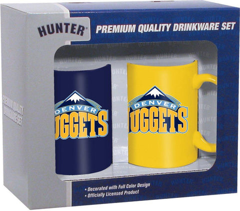 Hunter NBA Denver Nuggets 2-Pack Coffee Mug