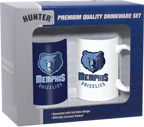 Hunter NBA Memphis Grizzlies 2-Pack Coffee Mug