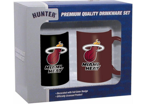 Hunter 2 Pack Coffee Mug - Miami Heat