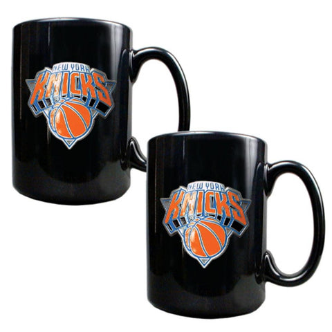 NBA New York Knicks Black Coffee Mug