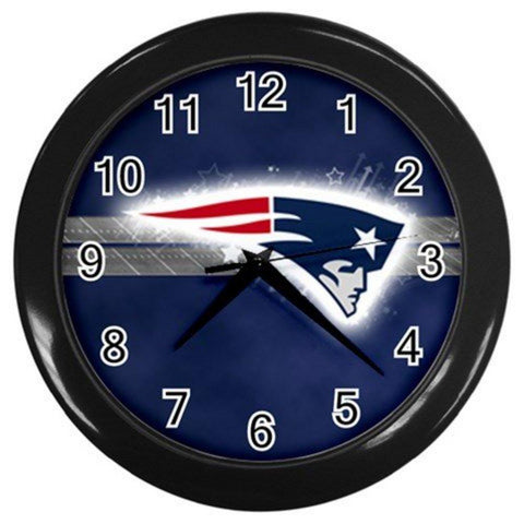 Hunter 12" Round Wall Clock- New England Patriots
