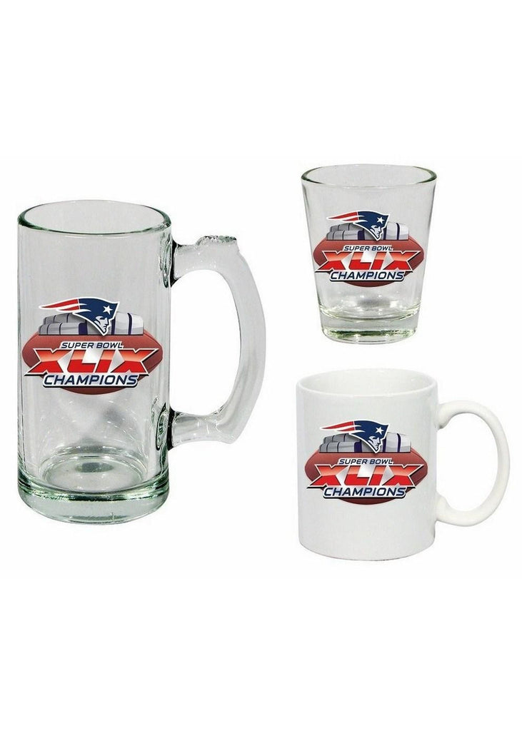 Hunter 3-Piece Gift Set - NFL New England Patriots Super Bowl 49 Champions