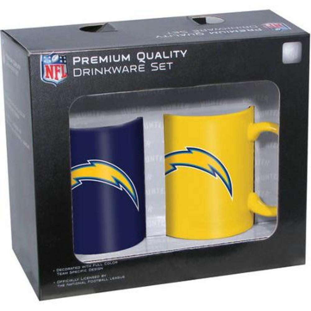 Hunter NFL San Diego Chargers 2-Pack Coffee Mug