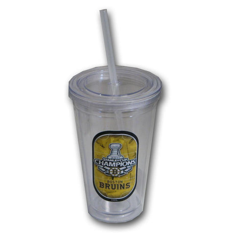 Lidded Cold Cup with Straw-Stanley Cup 2011