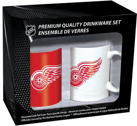Hunter NHL Detroit Red Wings 2-Pack Coffee Mug
