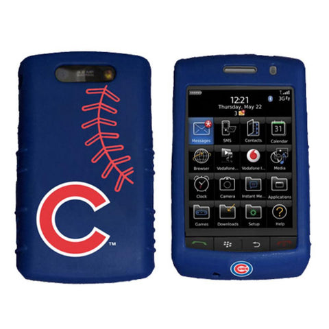 Cashmere Silicone Blackberry Storm Case - Chicago Cubs
