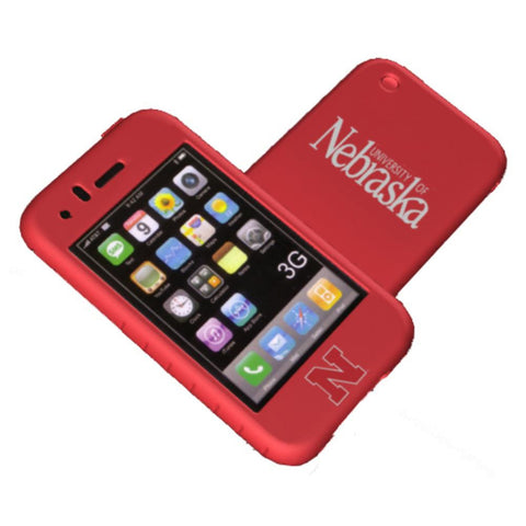 Cashmere Silicone Iphone 3G Case - University of Nebraska