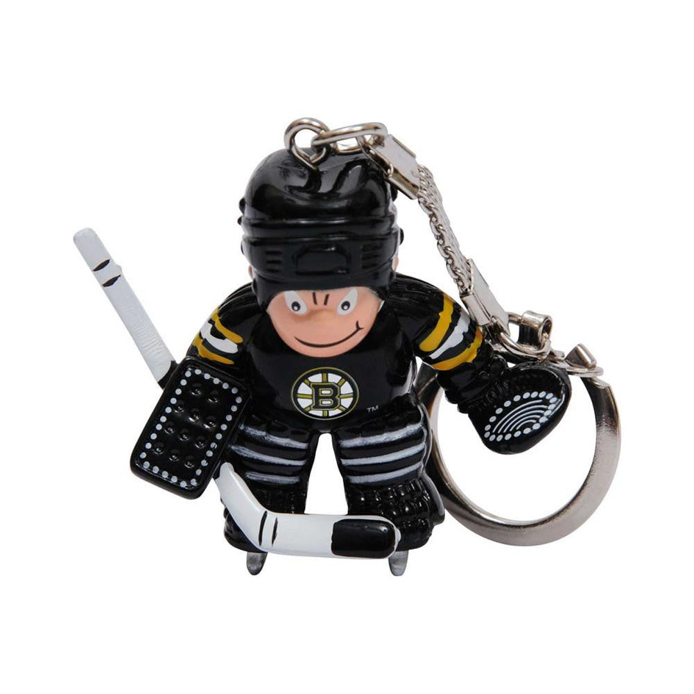 Bruins Goalie Keychain