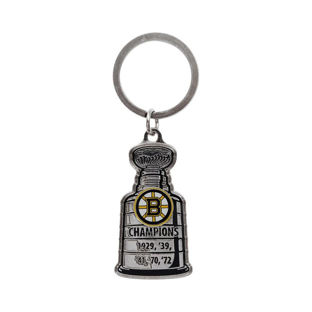 Boston Bruins Stanley Cup Logo Key Chain