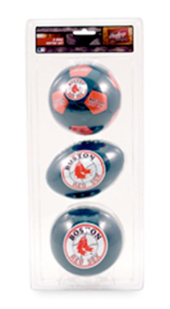 Triple Play Softee 3-Ball Set-Boston Red Sox