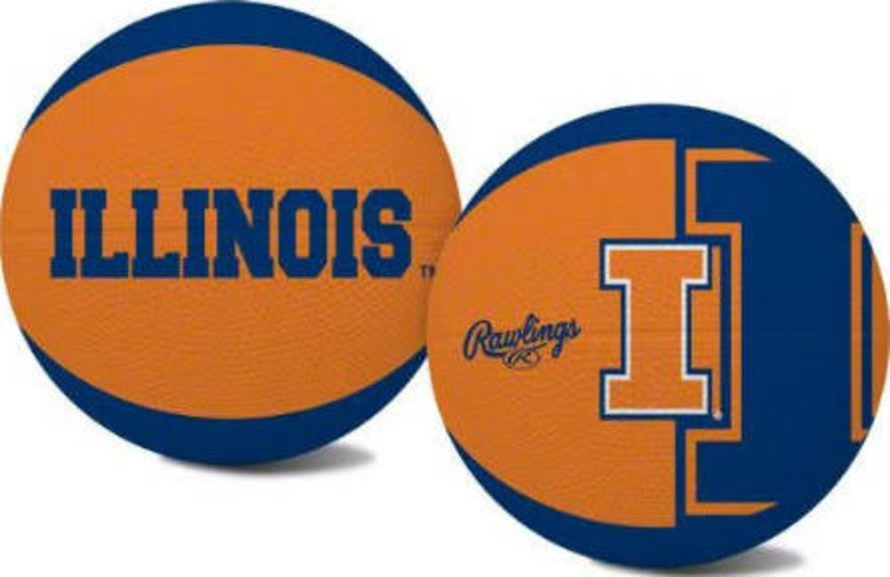 Alley Oop Youth-Size Rubber Basketball - University of Illinois