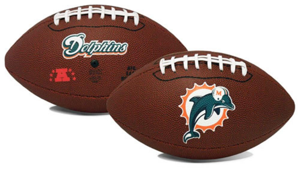 Miami Dolphins Game Time Full Size Football