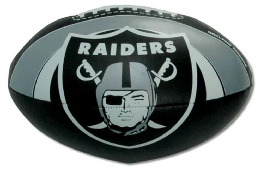 Oakland Raider Vinyl Soft Football