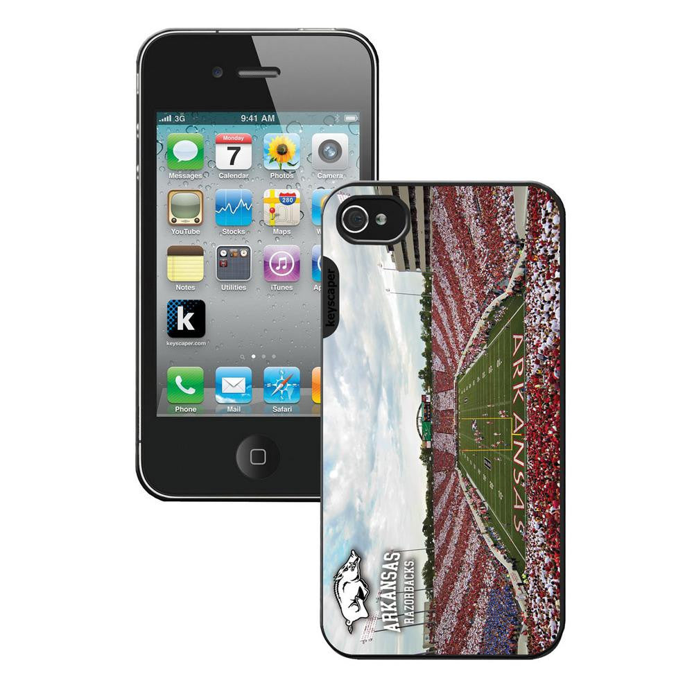 Ncaa Iphone 4 Case- Stadium Arkansas Razorbacks