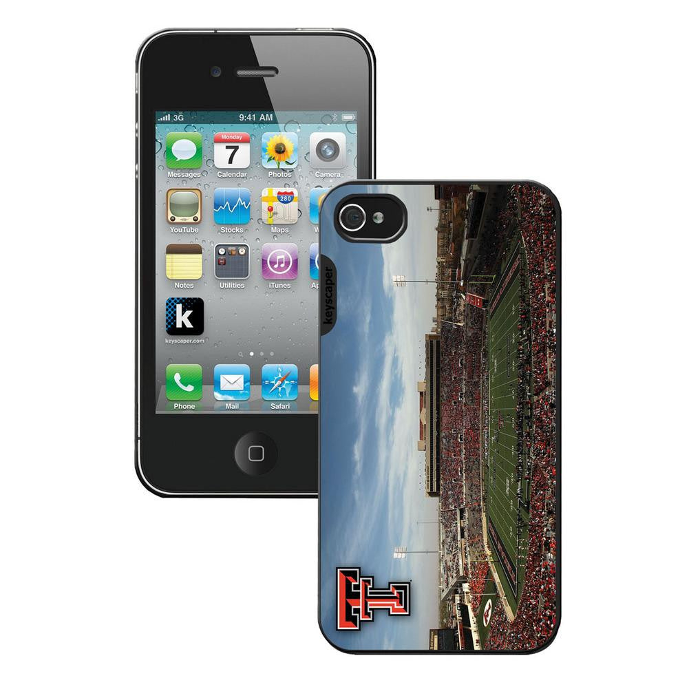 Ncaa Iphone 4 Case- Stadium Image - Texas Tech Red Raiders