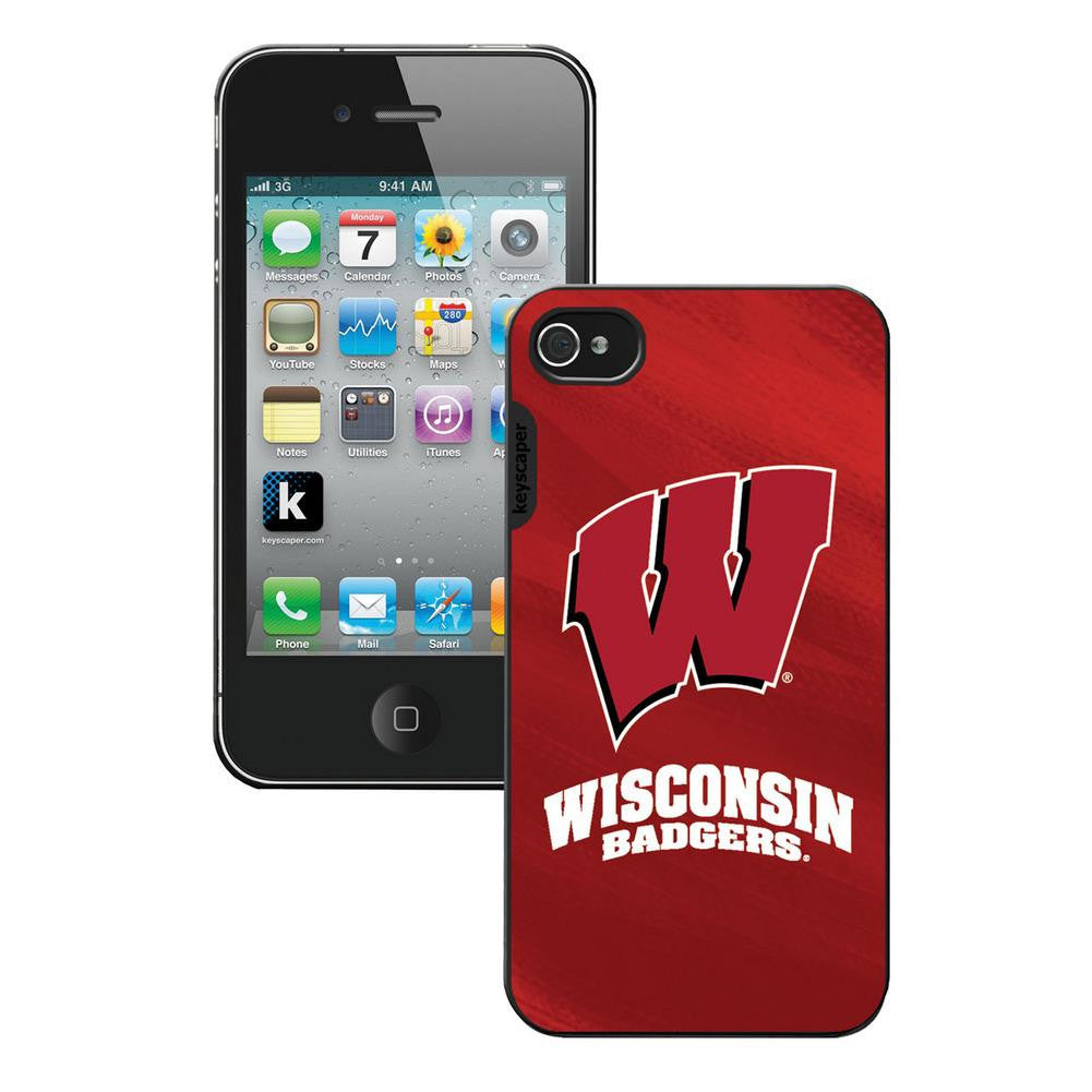 Iphone 4-4S Case Wisconsin Badgers