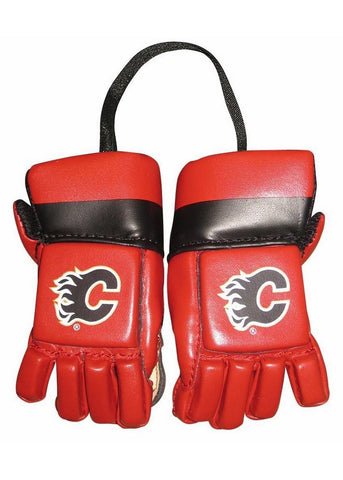 Kloz Mini Hockey Gloves NHL - Calgary Flames