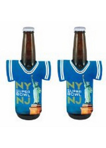 2014 Super Bowl XLVIII 48 New York New Jersey NFL Football Bottle Jersey Holder Koozie