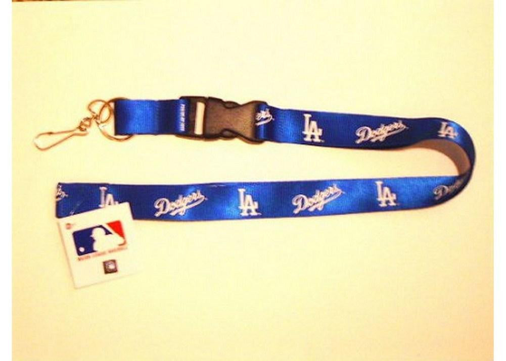 MLB Los Angelas Dodgers Breakaway Lanyard with Key Ring