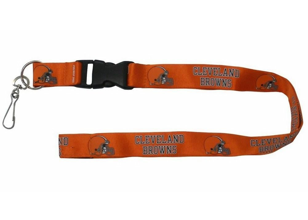 NFL Cleveland Browns Breakaway Lanyards with Key Ring
