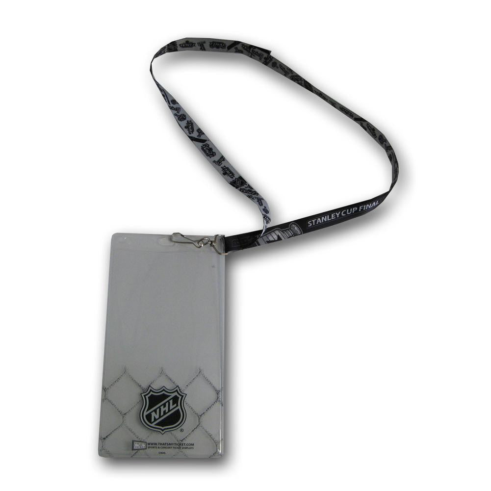 Stanley Cup Finals Reversible Ticket Lanyard with NHL Ticket Holder