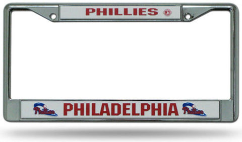License Plate Chrome Frame MLB - Philadelphia Phillies
