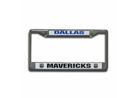 Rico Chrome License Plate Frame - NBA Dallas Mavericks