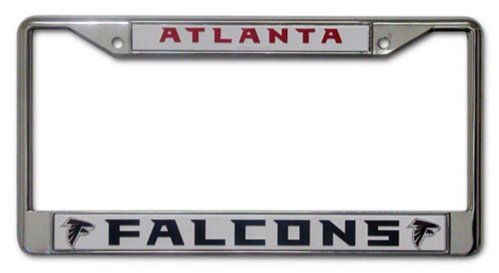 Chrome License Plate Frame - Atlanta Falcons