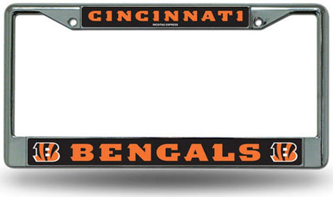 Chrome License Plate Frame - Cincinnati Bengals