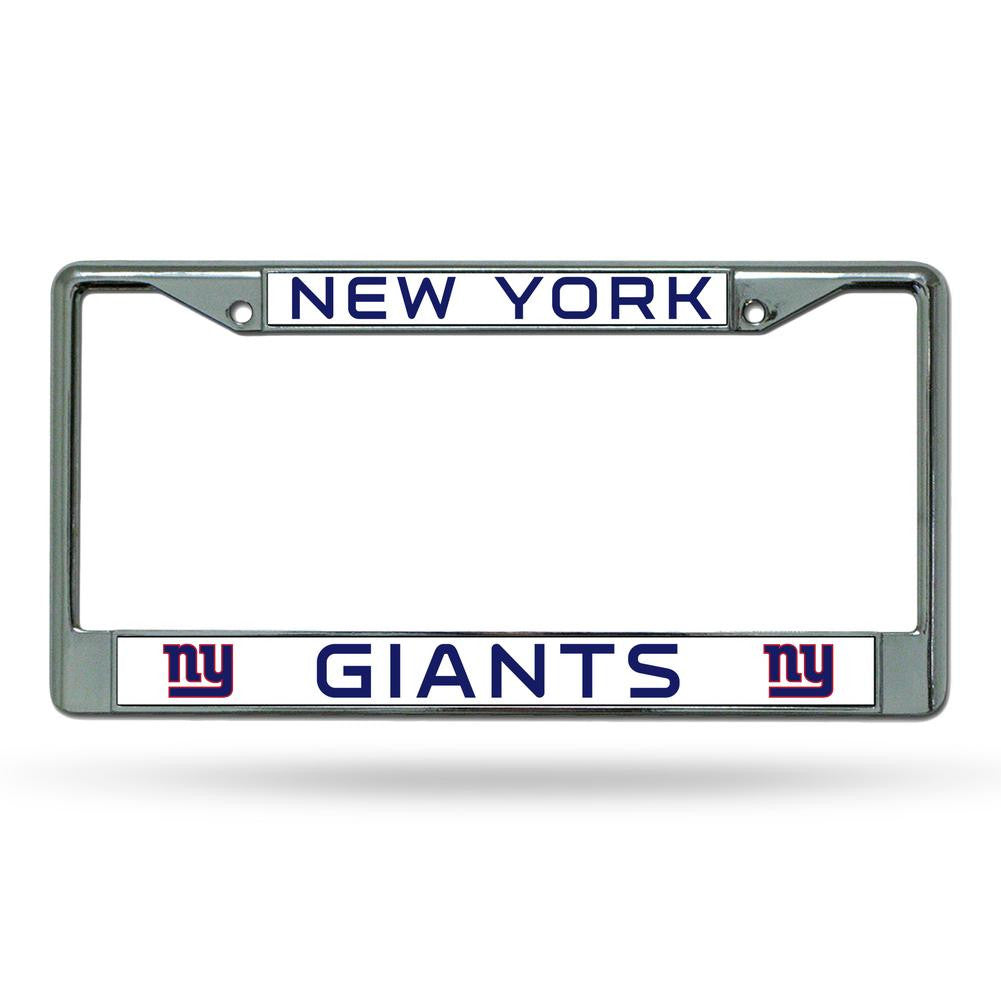 Color Chrome Frame NFL- New York Giants Blue