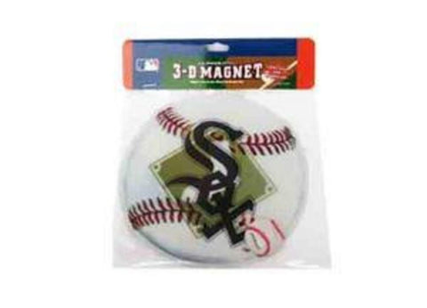Majestic MLB Chicago White Sox 3D Baseball Magnet