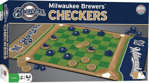 MLB Milwaukee Brewers Checkers